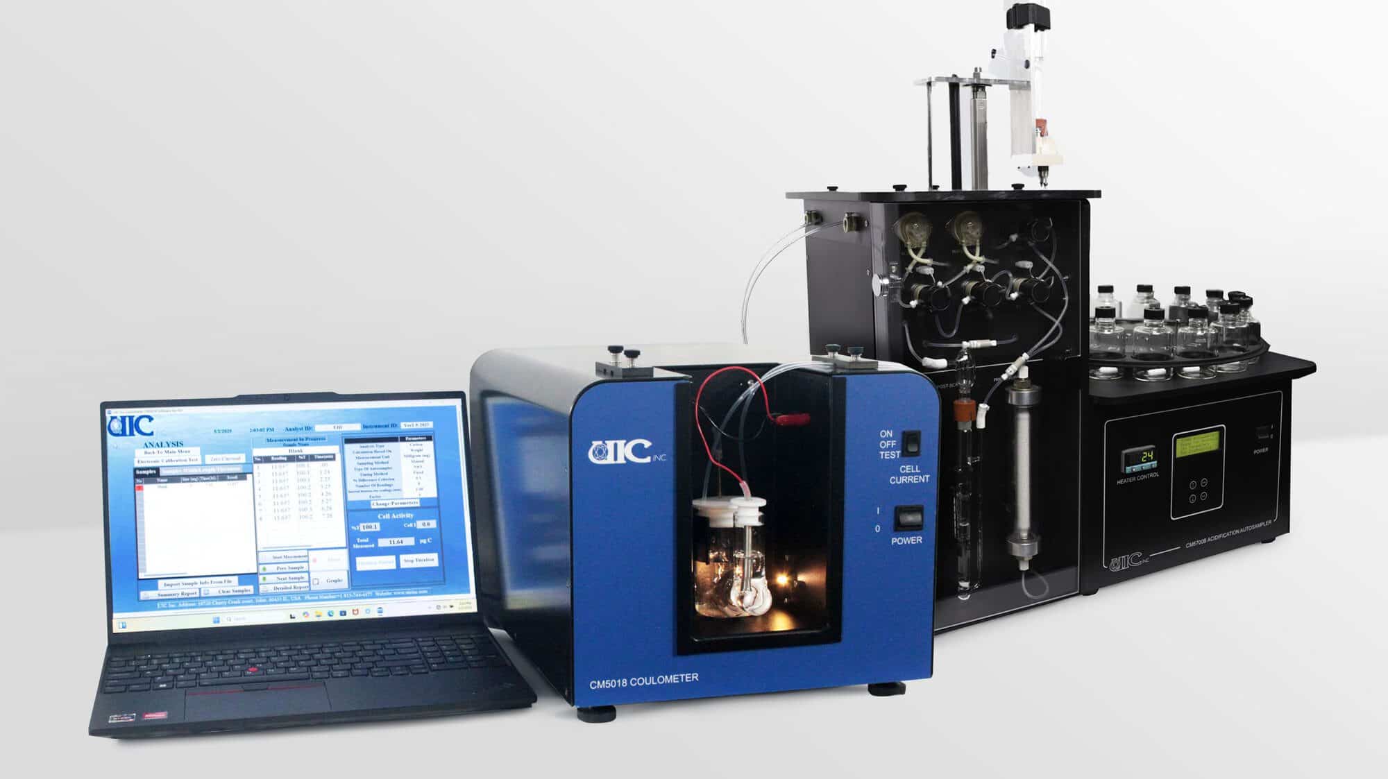 CM245 – Total Inorganic Carbon (TIC) Analyzer with Autosampler