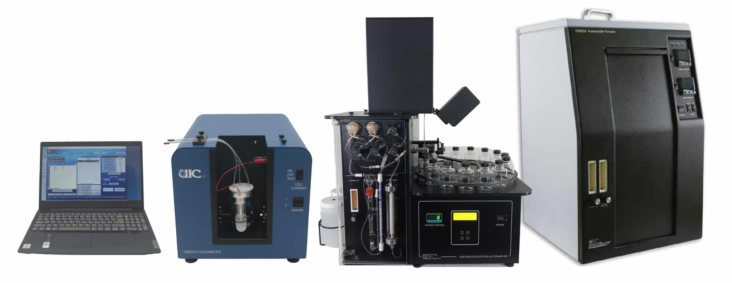 CM255 – Total Carbon (TC), Total Organic Carbon (TOC), and Total Inorganic Carbon (TIC) Automated Analyzer
